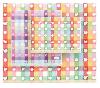 Neko Check  <P>Bath towel: 61x130<BR>Face towel: 34x75<BR>Guest towel: 34x36</P> Muti-color/ Voilet    at www.takagi.com.hk